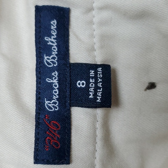 Boys Brooks Brothers cotton twill pants size 8 adjustable waist excellen… - Picture 5 of 6